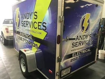 Slide of Andy's Services