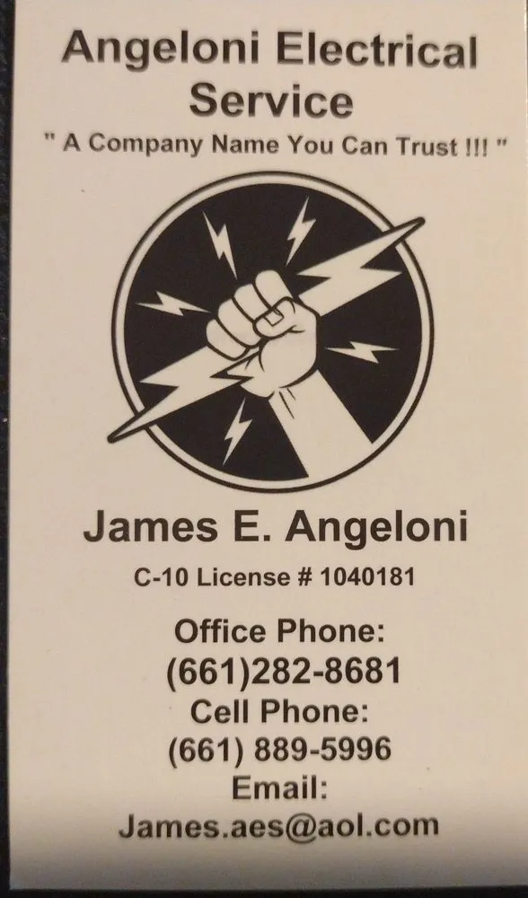 Slide of Angeloni Electrical Services