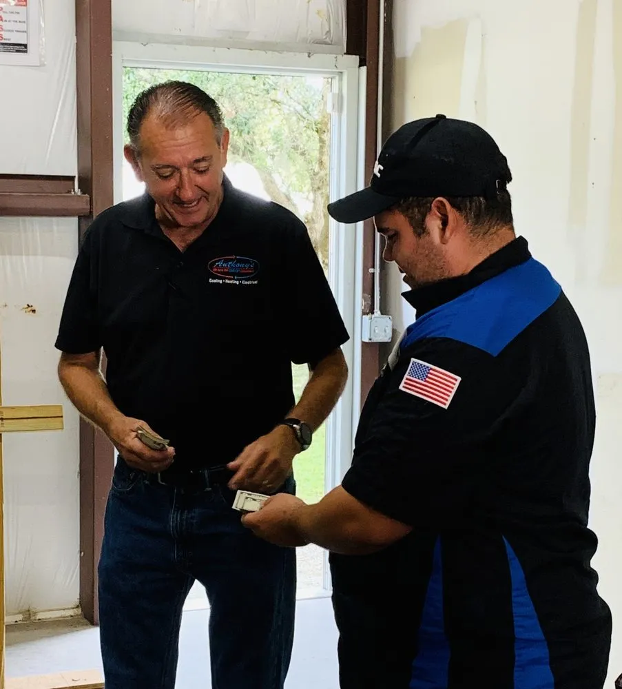 Slide of Anthony's Cooling-Heating-Electrical