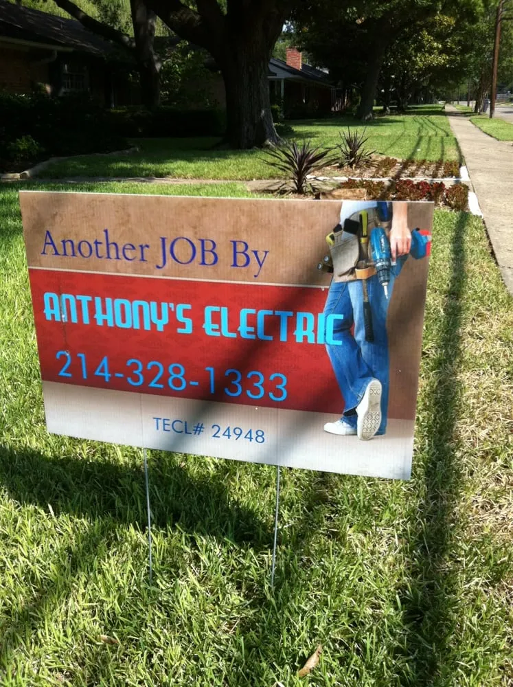 Slide of Anthony's Electric