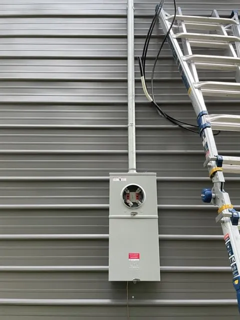 Slide of Anthony's Lightning Service