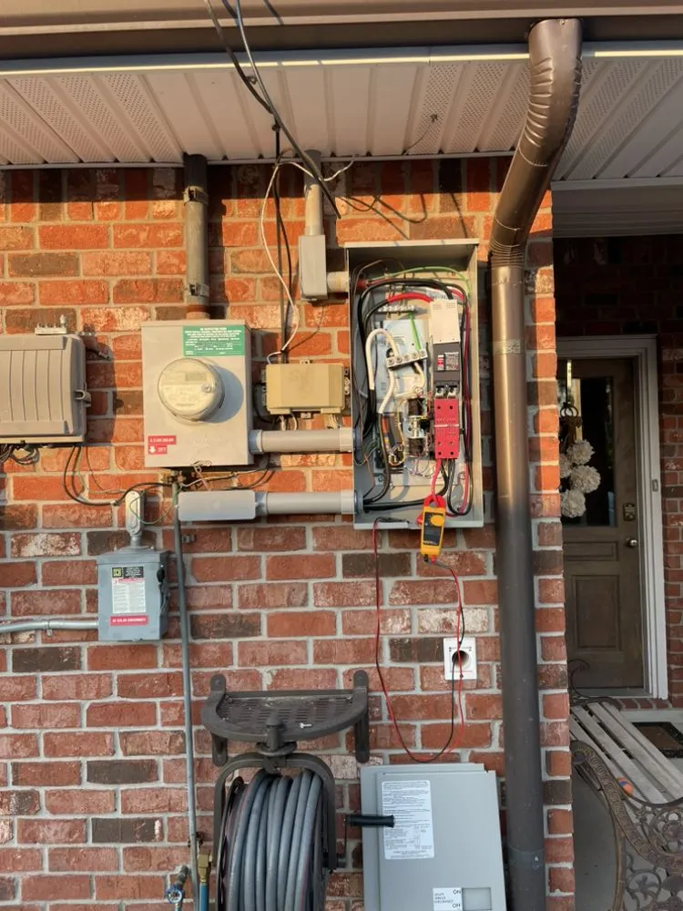 Slide of Anthony's Lightning Service