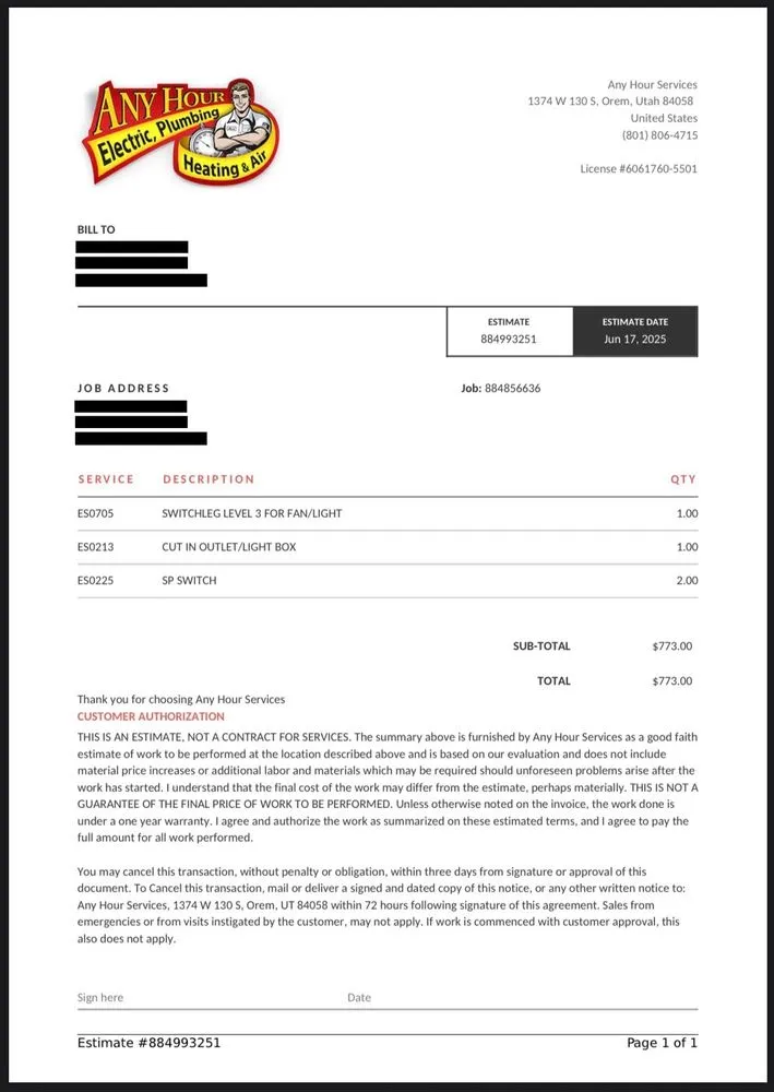 Slide of Any Hour Services