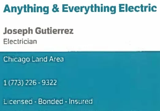 Slide of Anything and Everything Electric