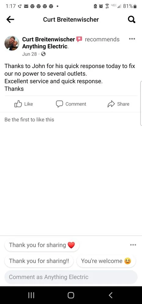 Slide of Anything Electric