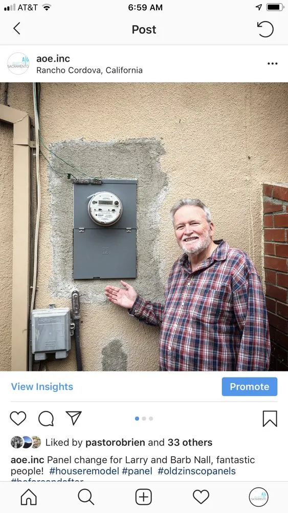 Slide of AO Electric