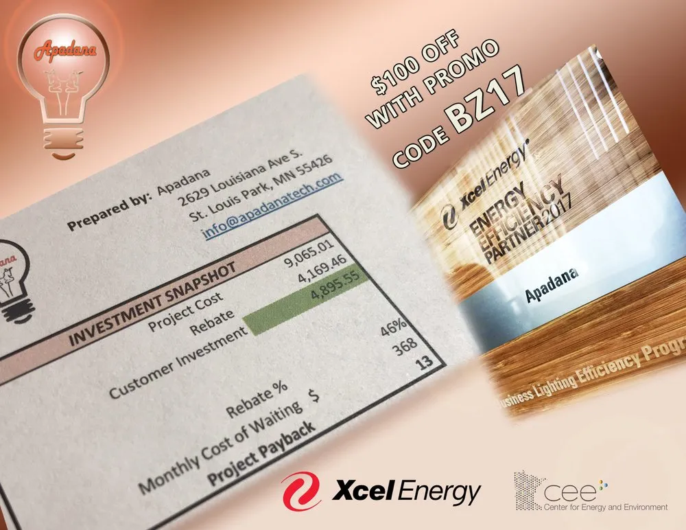 Slide of Apadana LED Lighting and Solar