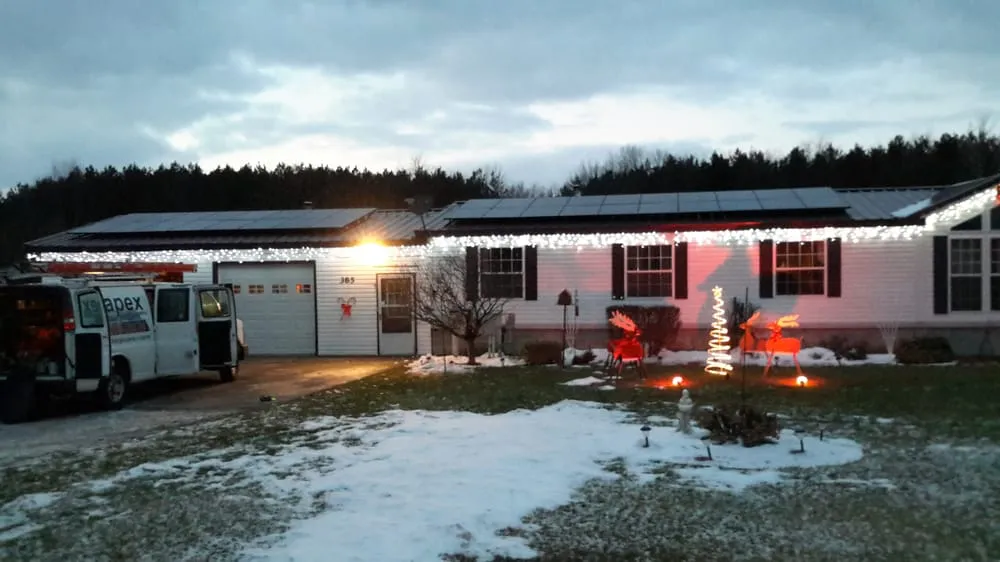 Slide of Apex Solar Power