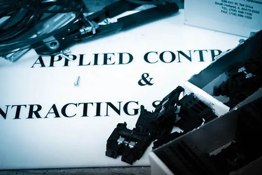 Slide of Applied Controls & Contracting