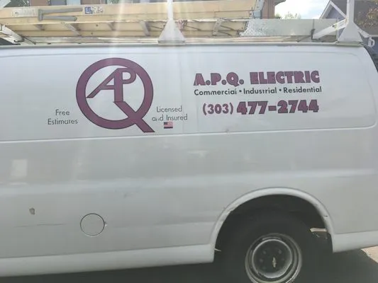 A.P.Q. Electric Logo