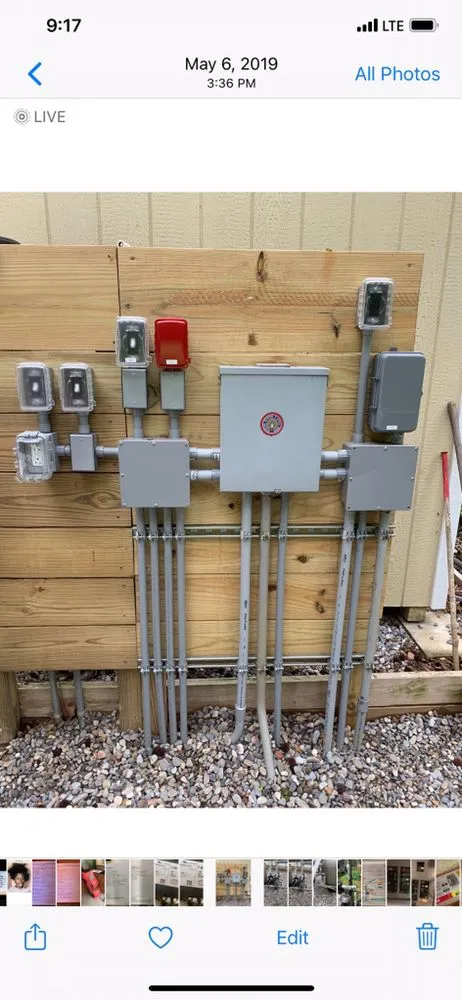 Slide of APR Electrical Construction