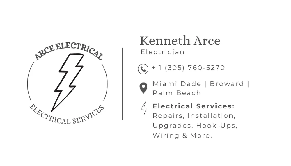 Slide of Arce Electrical