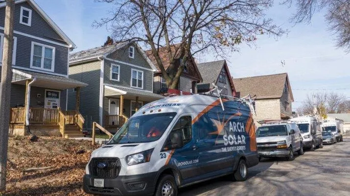 Slide of Arch Electric