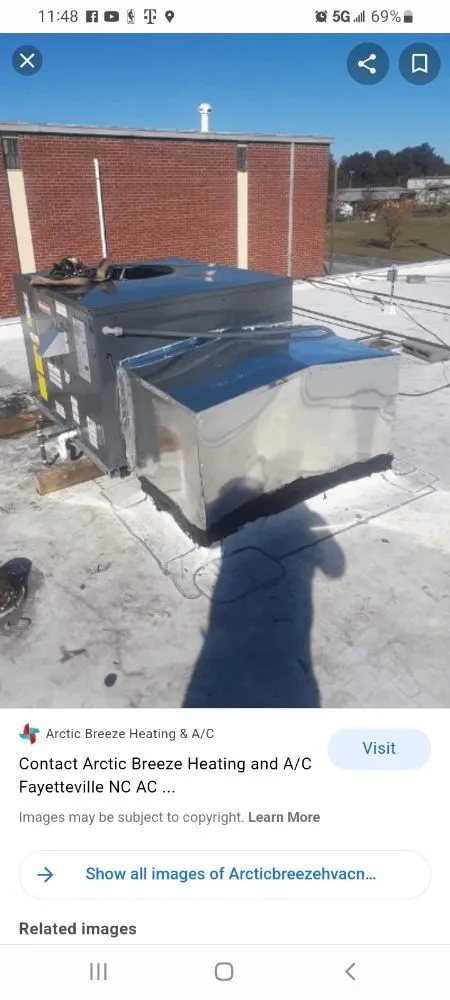 Slide of Arctic Breeze Heating and A/C