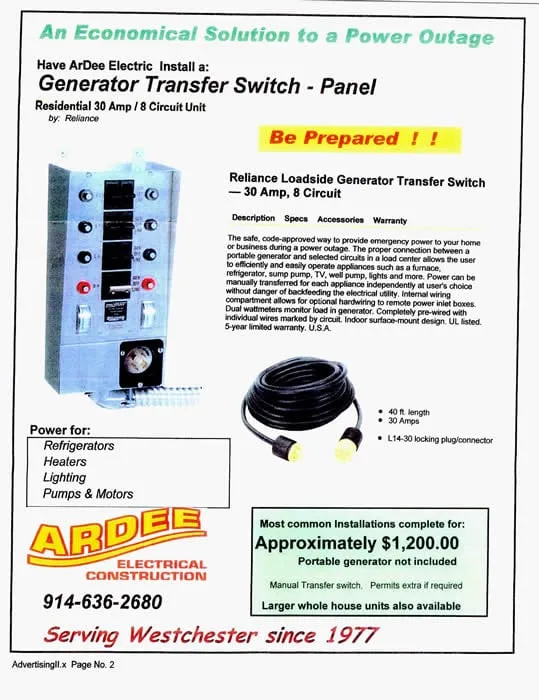 Slide of Ardee Electric