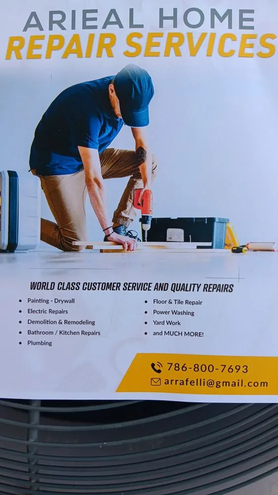 Slide of ARIEAL HOME REPAIRS