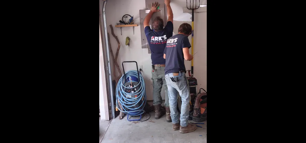 Expert electrician providing panel upgrade in Pierson, MI - Ark's Electric