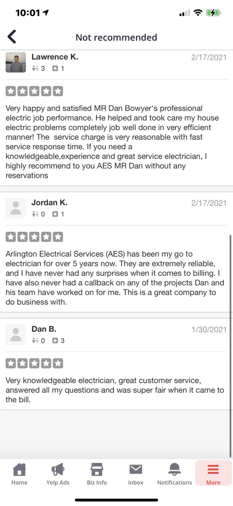 Certified wiring installation in ,  by Arlington Electrical Services LLC