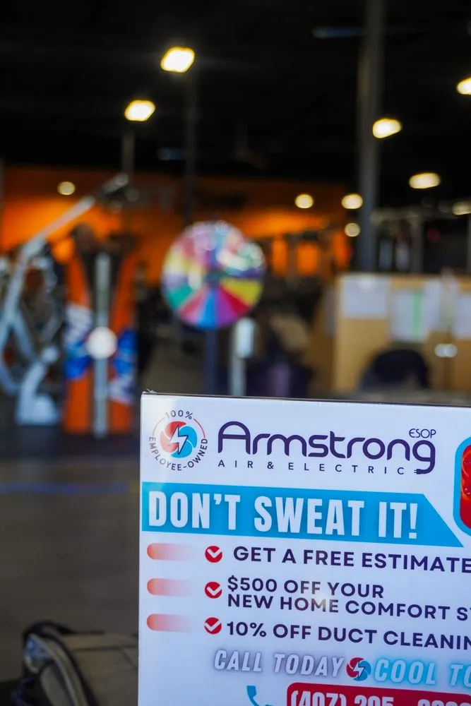 Slide of Armstrong Air and Electric