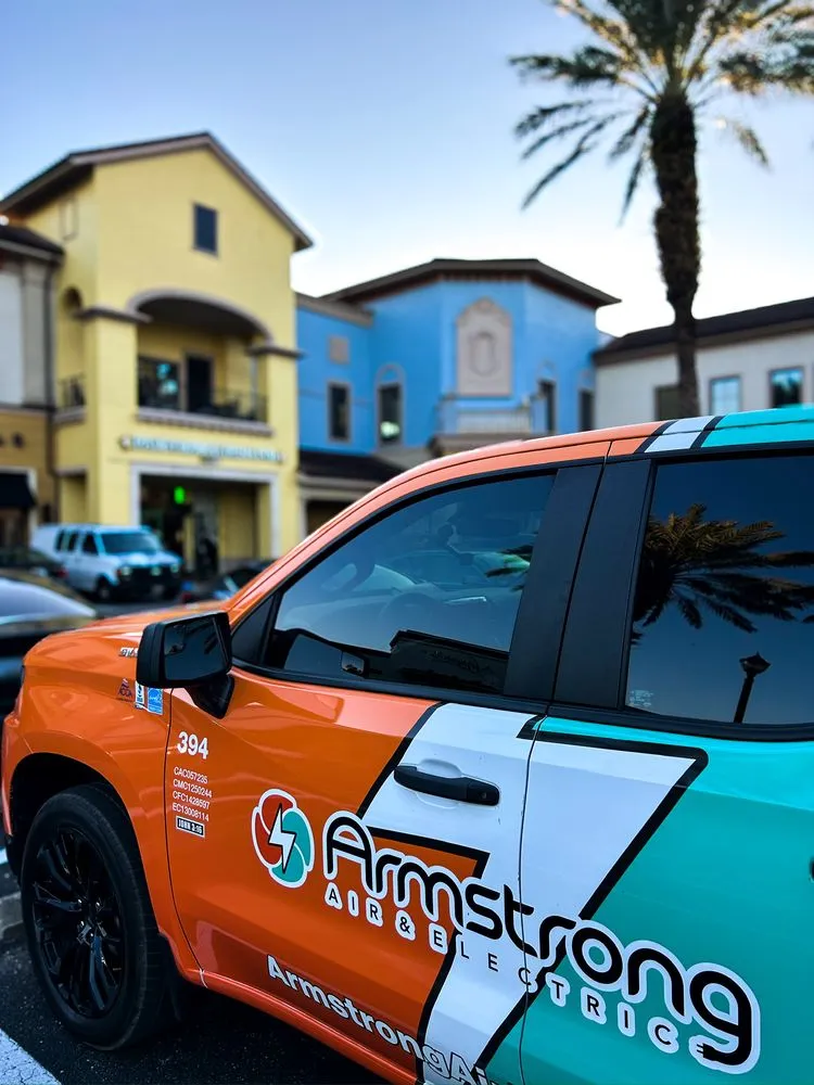 Slide of Armstrong Air and Electric