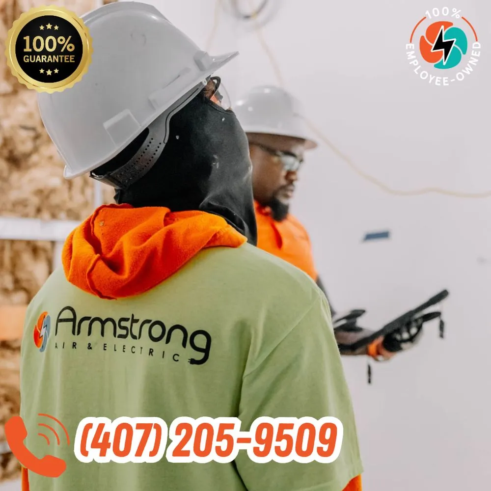 Slide of Armstrong Air and Electric