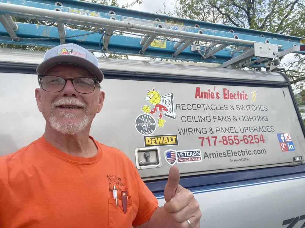 Slide of Arnie's Electric