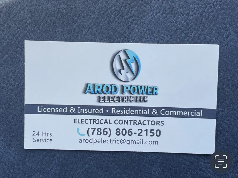 Slide of Arod Power Electric