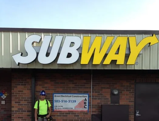 Aron Electrical Construction Logo