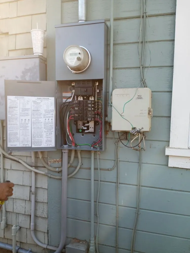 Slide of Aron's electrical services