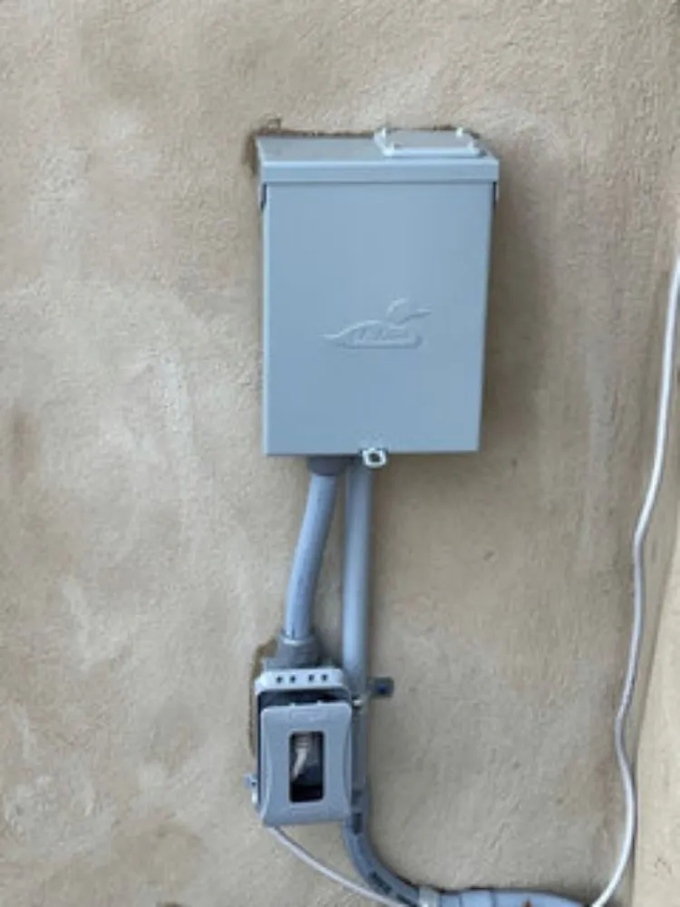 Slide of Aron's electrical services