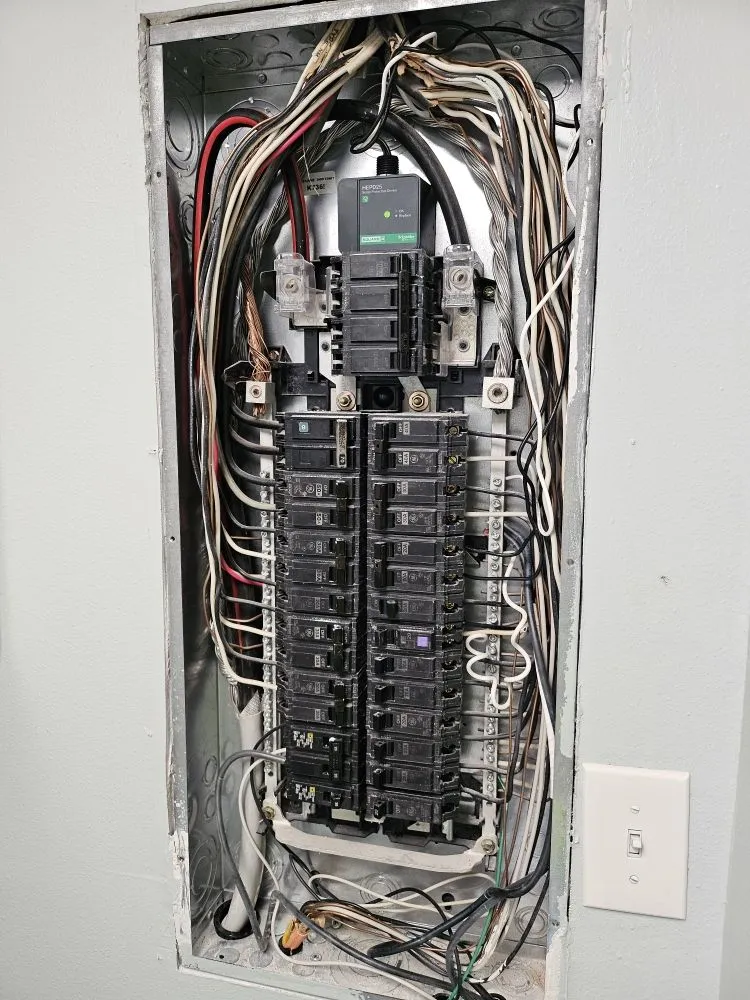 Professional electrician providing circuit breaker repair in Lovelady, TX - Around the Clock Electrical Services