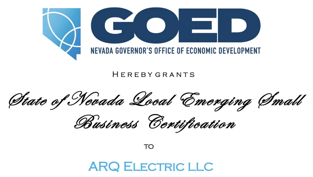 Slide of ARQ Electric