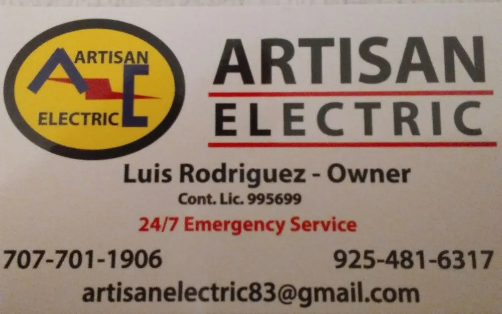 Slide of Artisan Electric