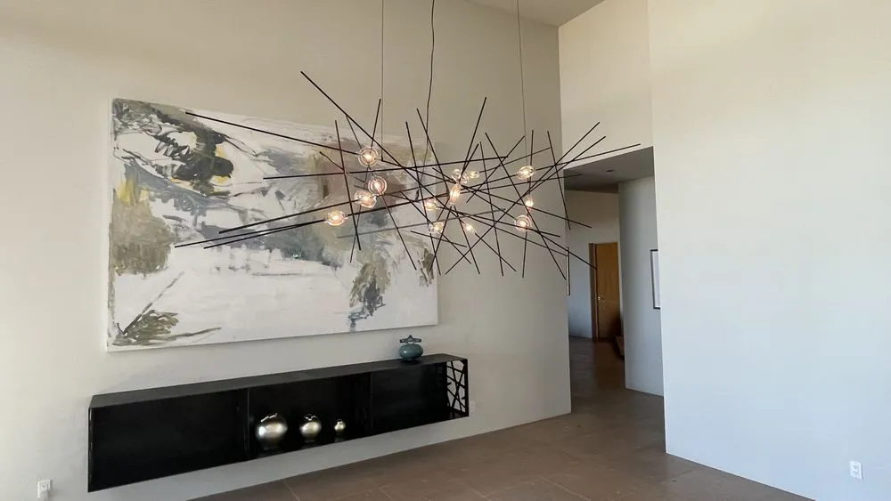 Slide of Artistic lighting Installs