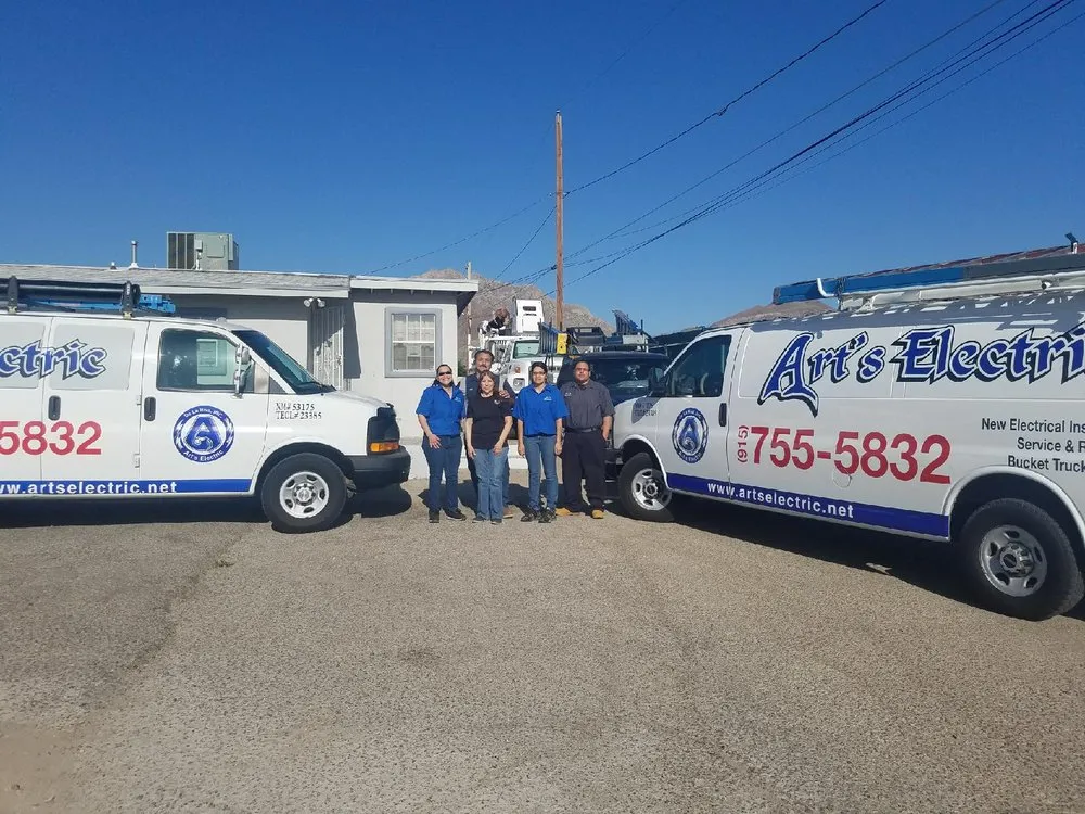 Slide of Art's Electric