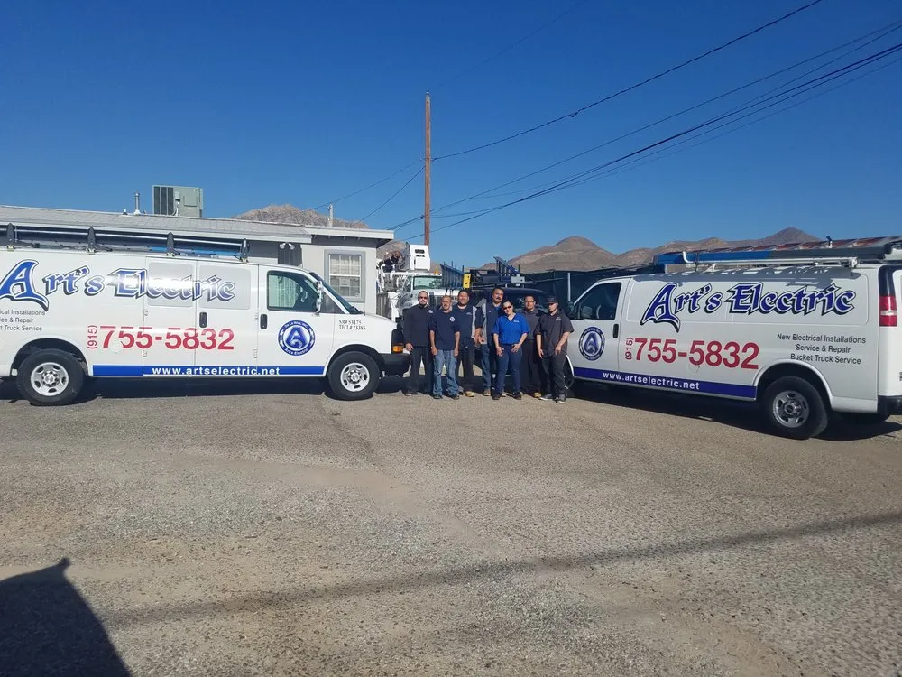 Slide of Art's Electric