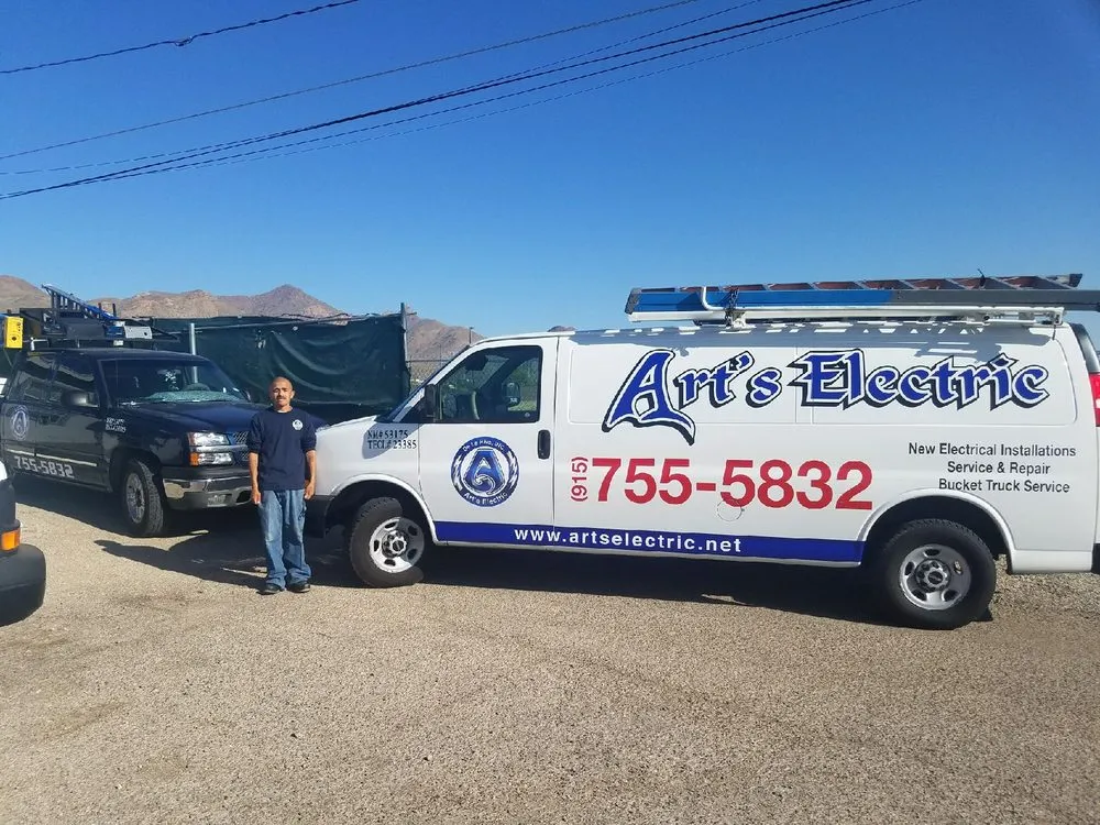 Slide of Art's Electric