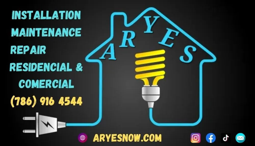 Slide of Aryes Electrical Services