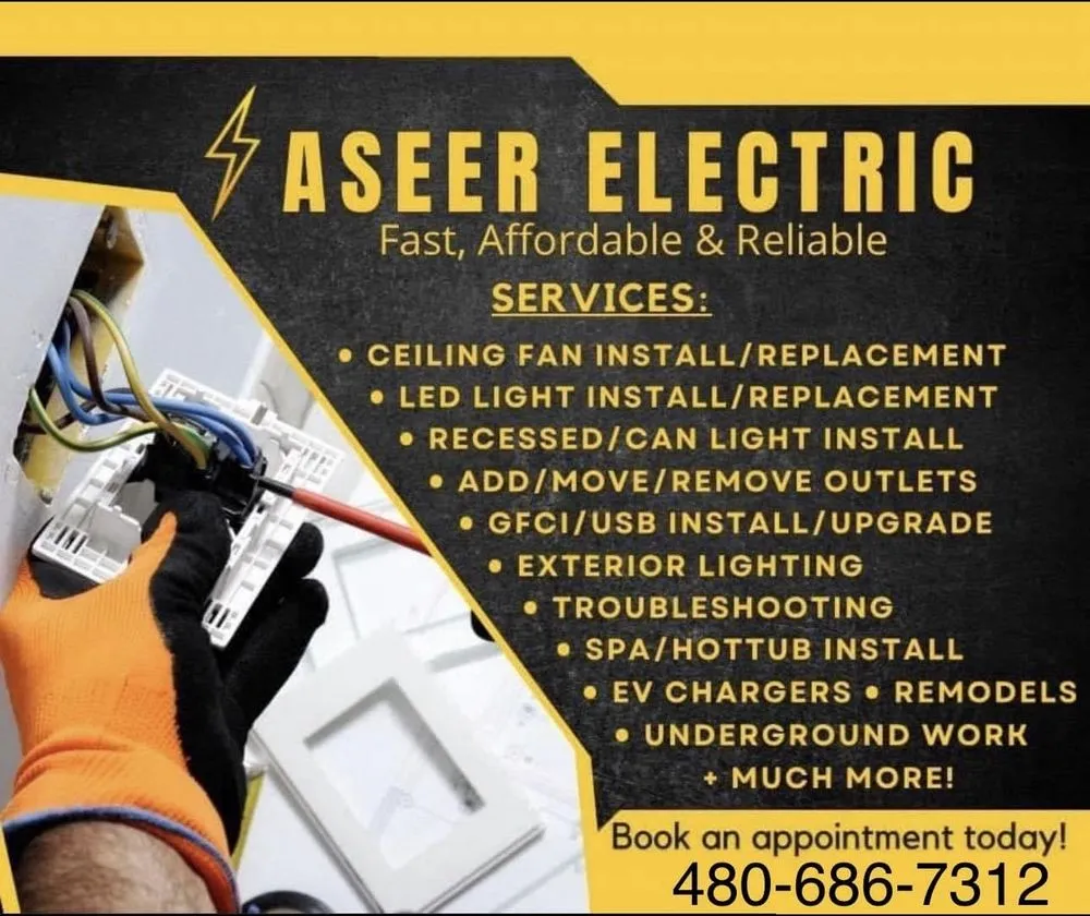 Slide of Aseer Electric