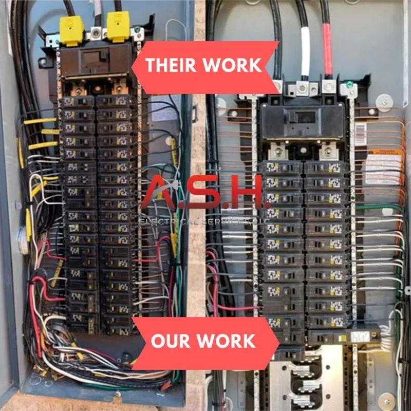 Slide of A.S.H. Electrical Services