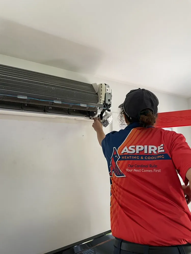 Certified electrician providing wiring installation in Winston-Salem, NC - Aspire Heating & Cooling