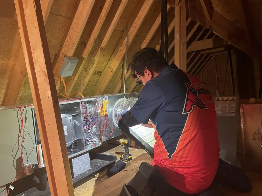 Certified electrician providing emergency electrical service in Winston-Salem, NC - Aspire Heating & Cooling