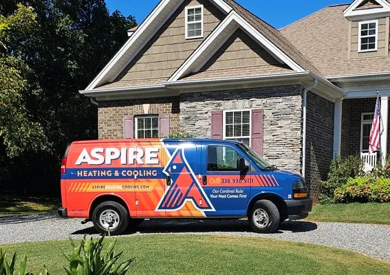 Aspire Heating & Cooling Logo
