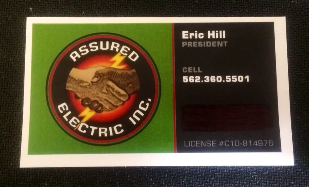 Slide of Assured Electric