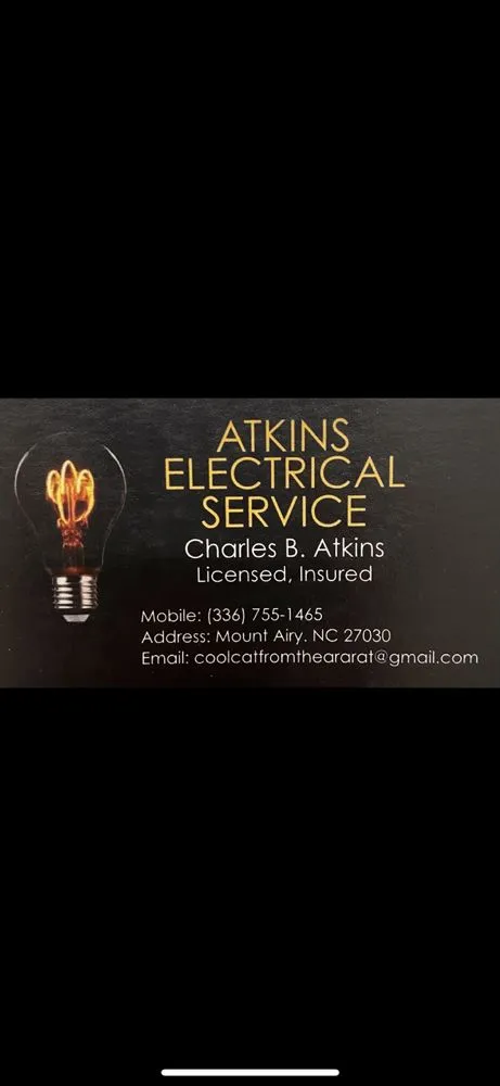 Slide of Atkins Eletrical Services