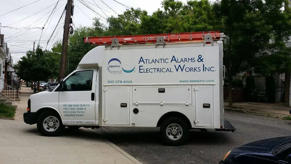 Slide of Atlantic Alarms & Electrical Works