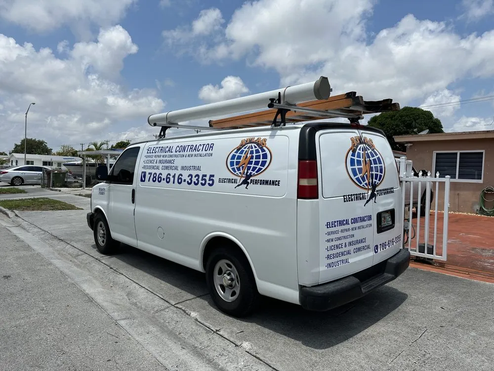 Slide of Atlas Electrical Performance