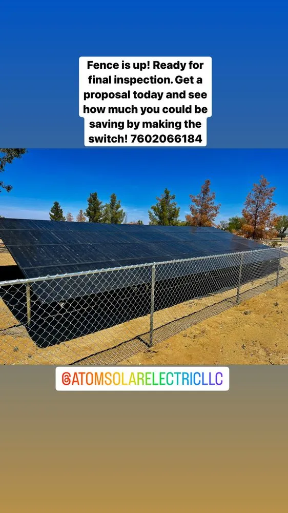 Slide of Atom Solar