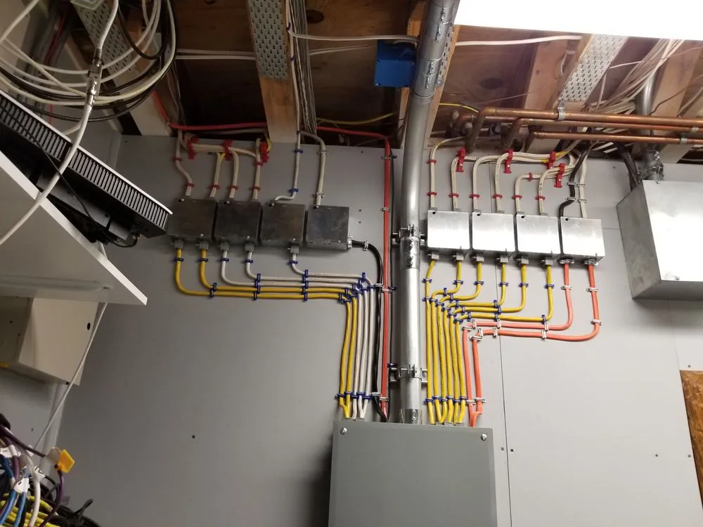 Affordable electrical service for homes in wiring installation,  by 