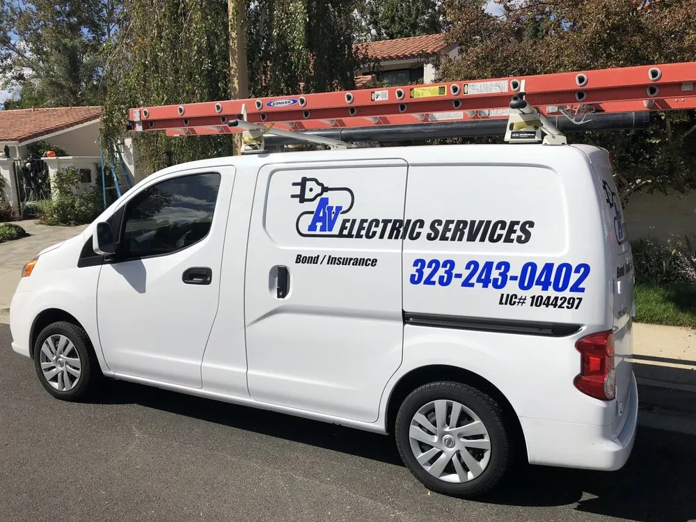 Slide of AV electric services